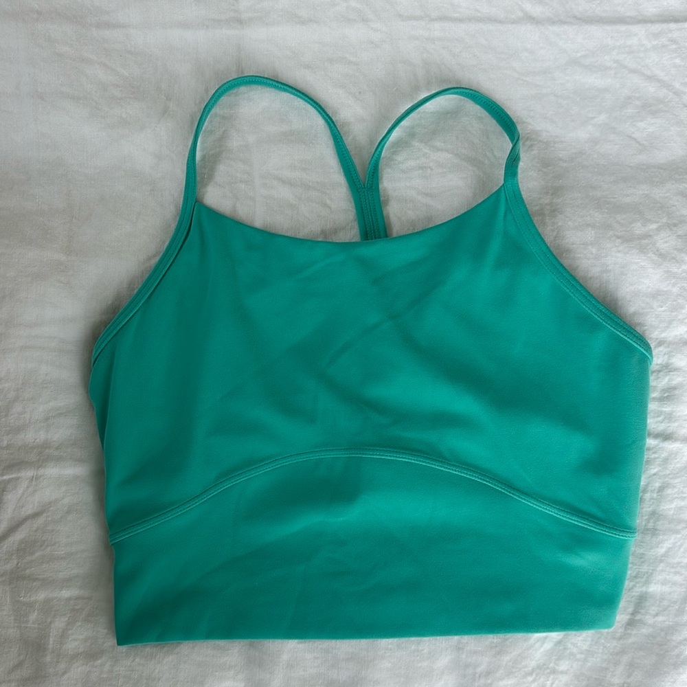 stori turquoise tank top